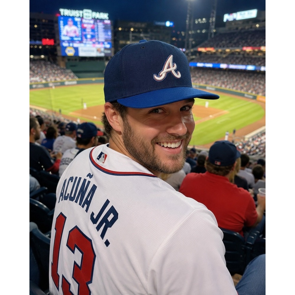 New Era Atlanta Braves 59FIFTY Fitted Hat 7 1/8‎ Cooperstown 30th Season Patch